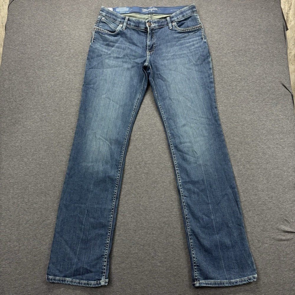 Wrangler Jeans Womens 13x36 Shiloh The Ultimate Riding Jean Stretch Cowgirl NEW - Picture 4 of 13